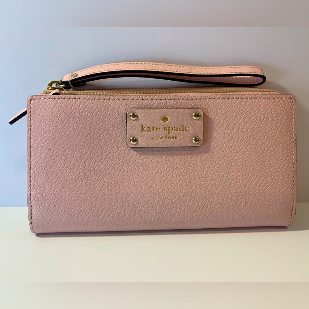 Kate Spade Pink Wristlet Wallet